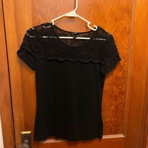 Lace top blouse